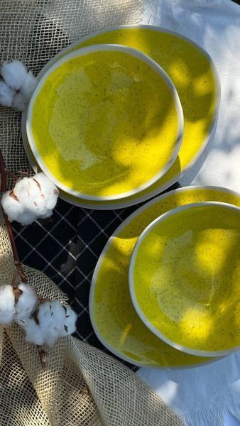 Тарілка Овальна 26/22 см Simple Yellow 2213209048 фото