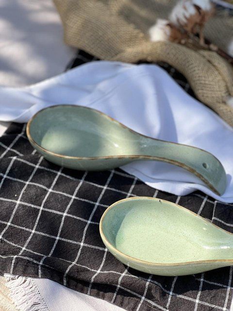 Підставка під ложку 24 см Фісташка Коричневий Лофт 2206537265 фото