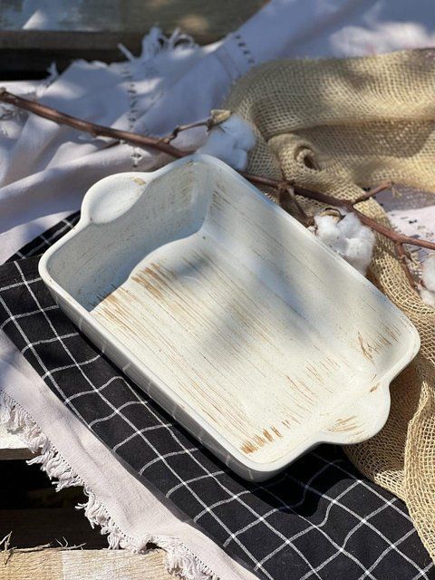 Форма для запікання Прямокутна 2,2 л Коричневий Лофт Плюс 2206444427 фото