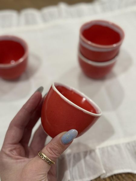 Чашка Espresso 80 мл Red 2443861794 фото