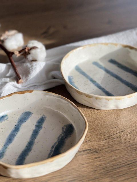 Тарілка Глибока 500 мл Cream Коричневий Лофт Ексклюзив 2213671097 фото