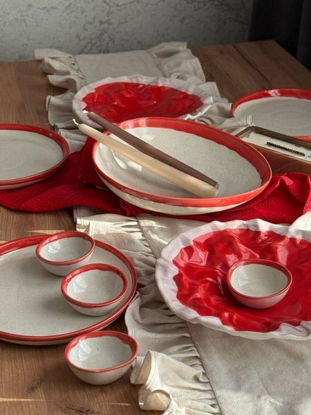 Набор КАПУЧИНО RED / КРАСНОЕ КАПУЧИНО на 4 персоны 2830278112 фото